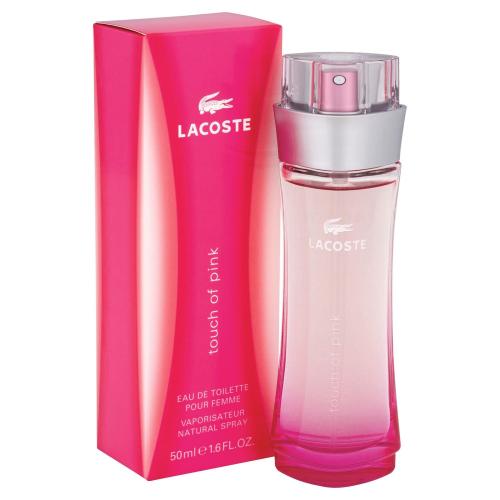 Shop Lacoste Touch Of Pink /  Edt Spray 1.6 oz (w)