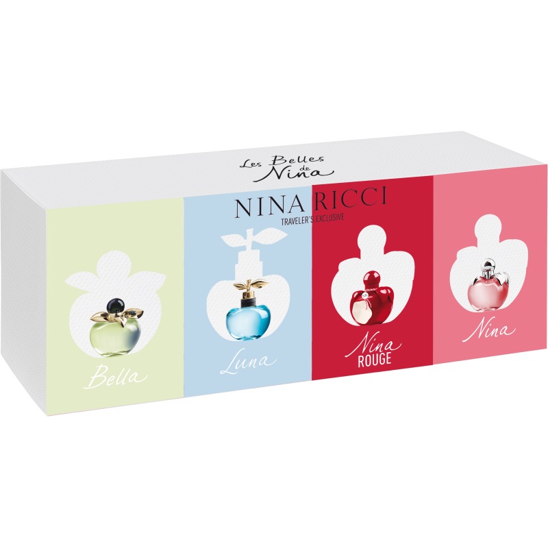 Nina Ricci 4 Pc Mini Set /  Travelers Exclusive (w) In N,a