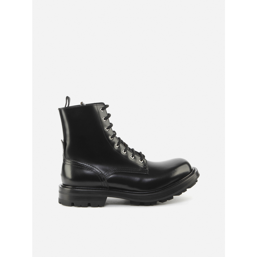 Alexander Mcqueen Mens Black Boots