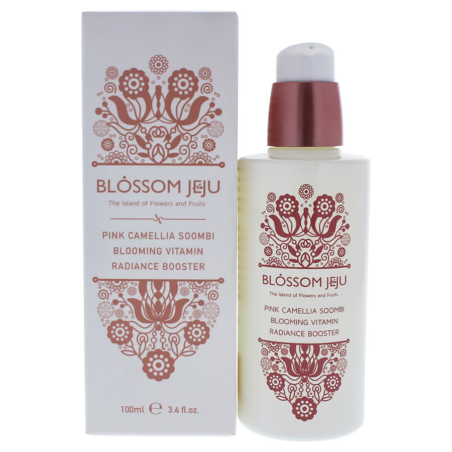 Blossom Jeju Pink Camellia Soombi Blooming Vitamin Radiance Booster By  For Women - 3.4 oz Booster In Beige,pink,yellow