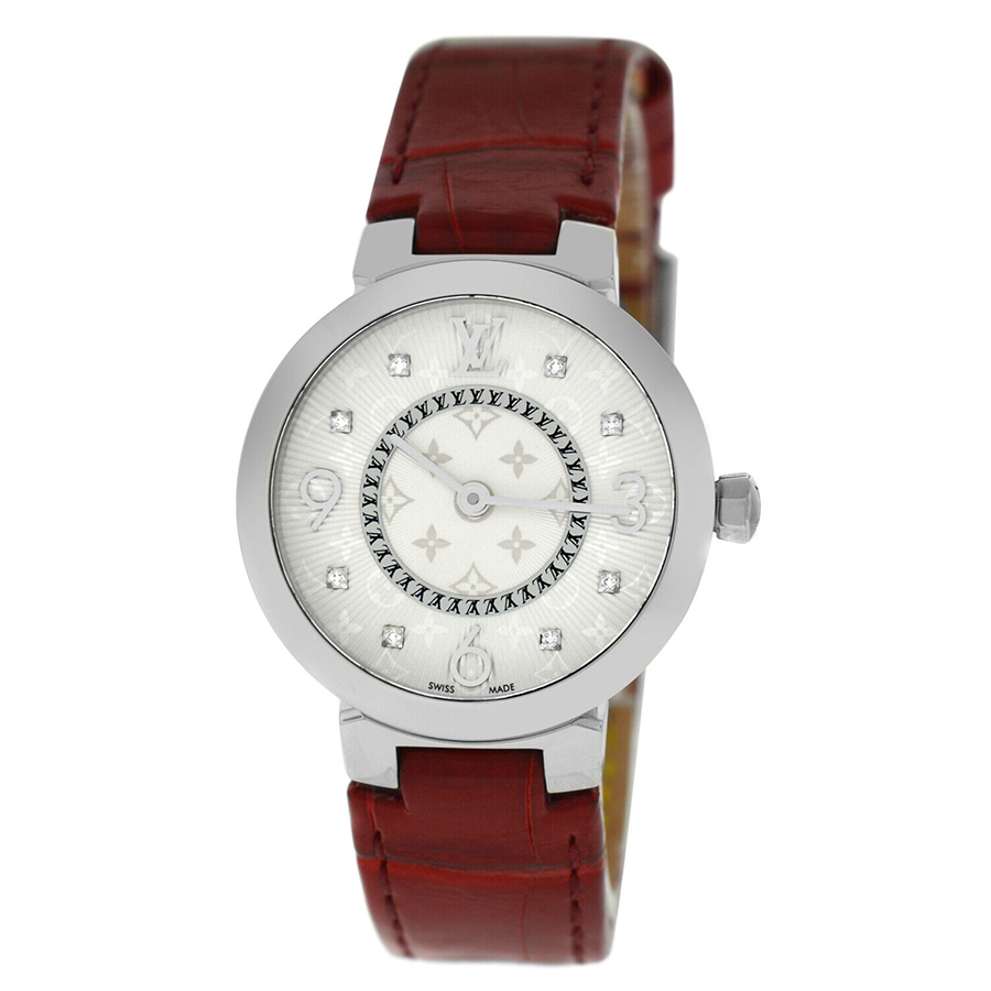 Pre-owned Louis Vuitton Louis Vuitton Tambour Lady's Watch - Pre