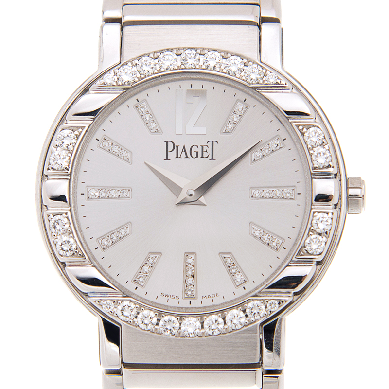 Piaget Polo Small Ladies Watch G0a26031 In Gold / Silver / White