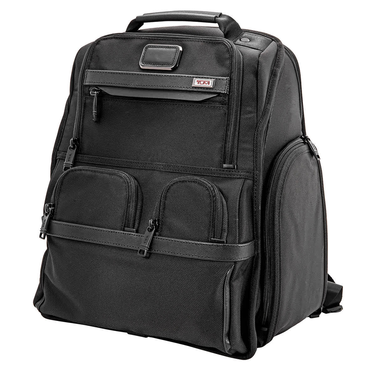 Tumi Mens Compact Laptop Brief Pack In Black