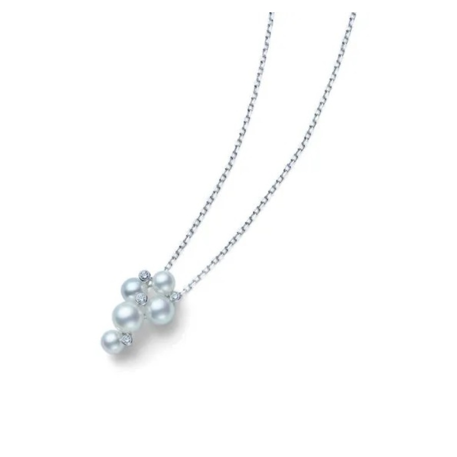 Mikimoto Bubbles Pendant Necklace - Mpq10041adxw In White