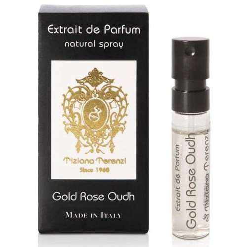 Tiziana Terenzi Unisex Gold Rose Oudh Extrait de Parfum Spray 0.05 oz Fragrances 8016741972324
