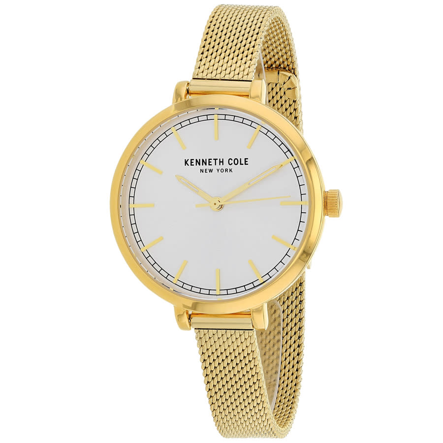 Shop Kenneth Cole Classic Silver-tone Dial Ladies Watch Kc50263006