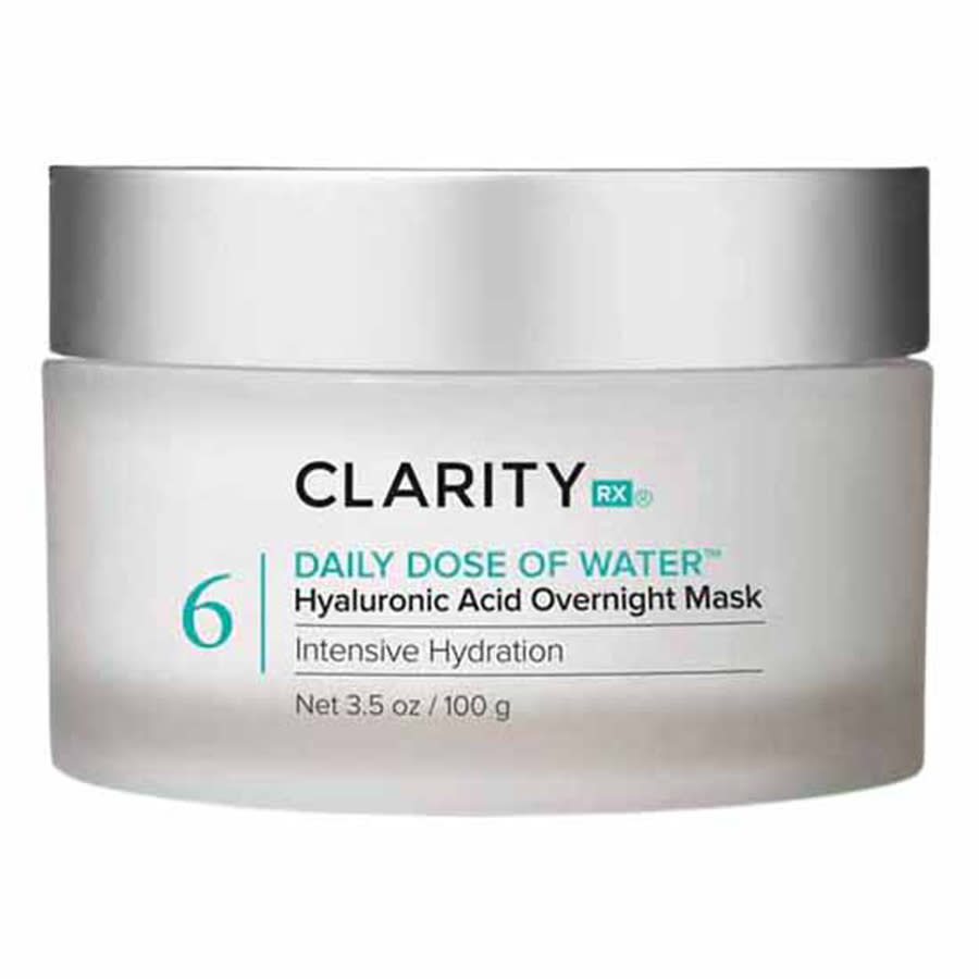 Clarity RX Daily Dose of Water - Hyaluronic Acid Overnight Ma 3.5 oz Skin Care 850022258695