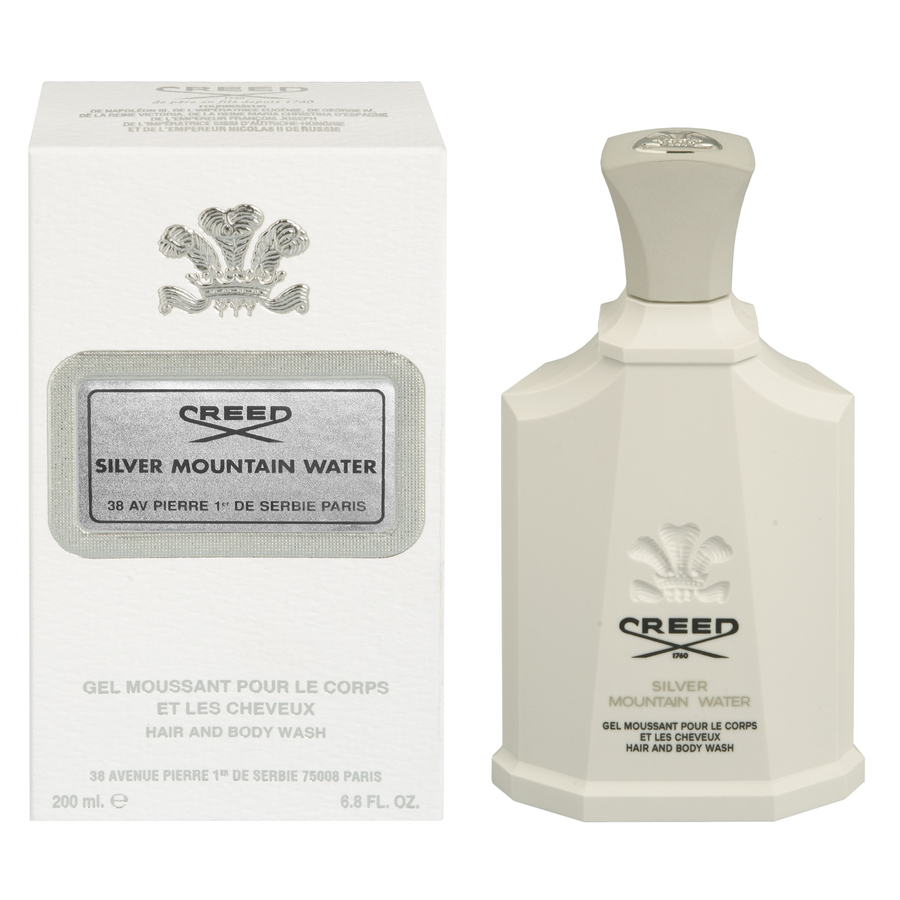 Creed Silver Mountain Water Unisex Cosmetics 3508443107357 In Green / Silver