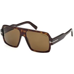 TOM FORD CAMDEN BROWN NAVIGATOR MENS SUNGLASSES TF933 52J 58