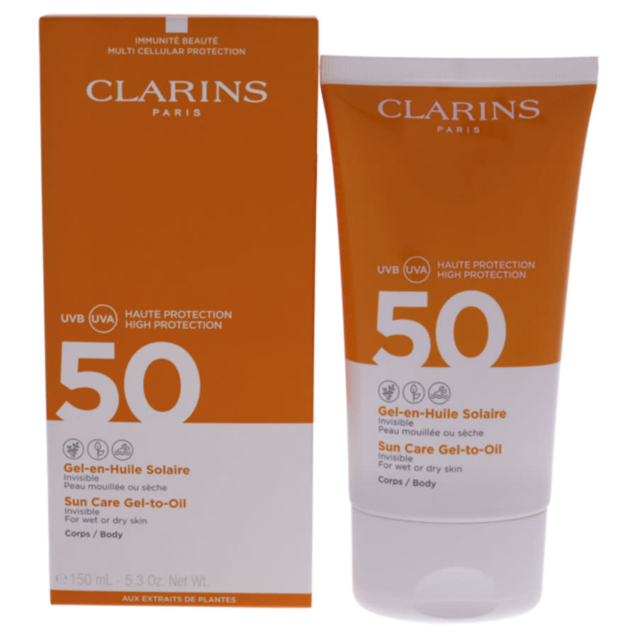 Clarins Sun Care Gel-to-oil Spf 50 By  For Unisex - 5.3 oz Sunscreen In N,a