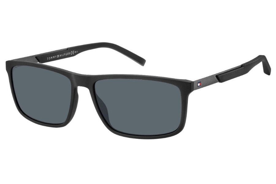 Tommy Hilfiger Grey Blue Pilot Mens Sunglasses TH 1675/S 0003/IR 59