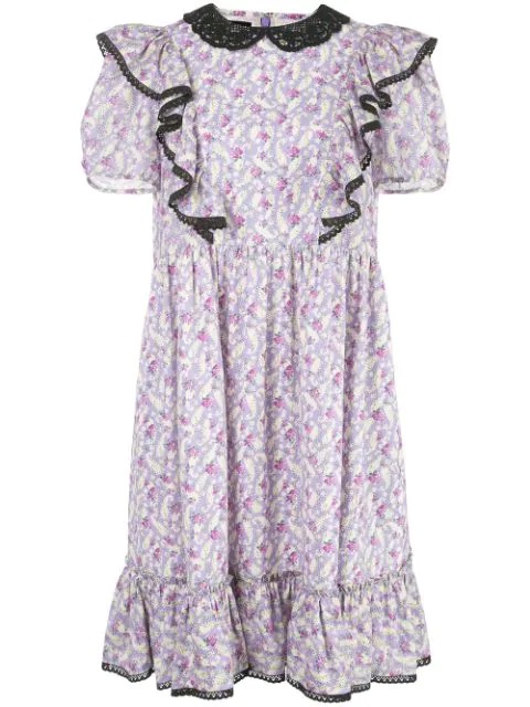 Shop Marc Jacobs Lavender Shirley Dress