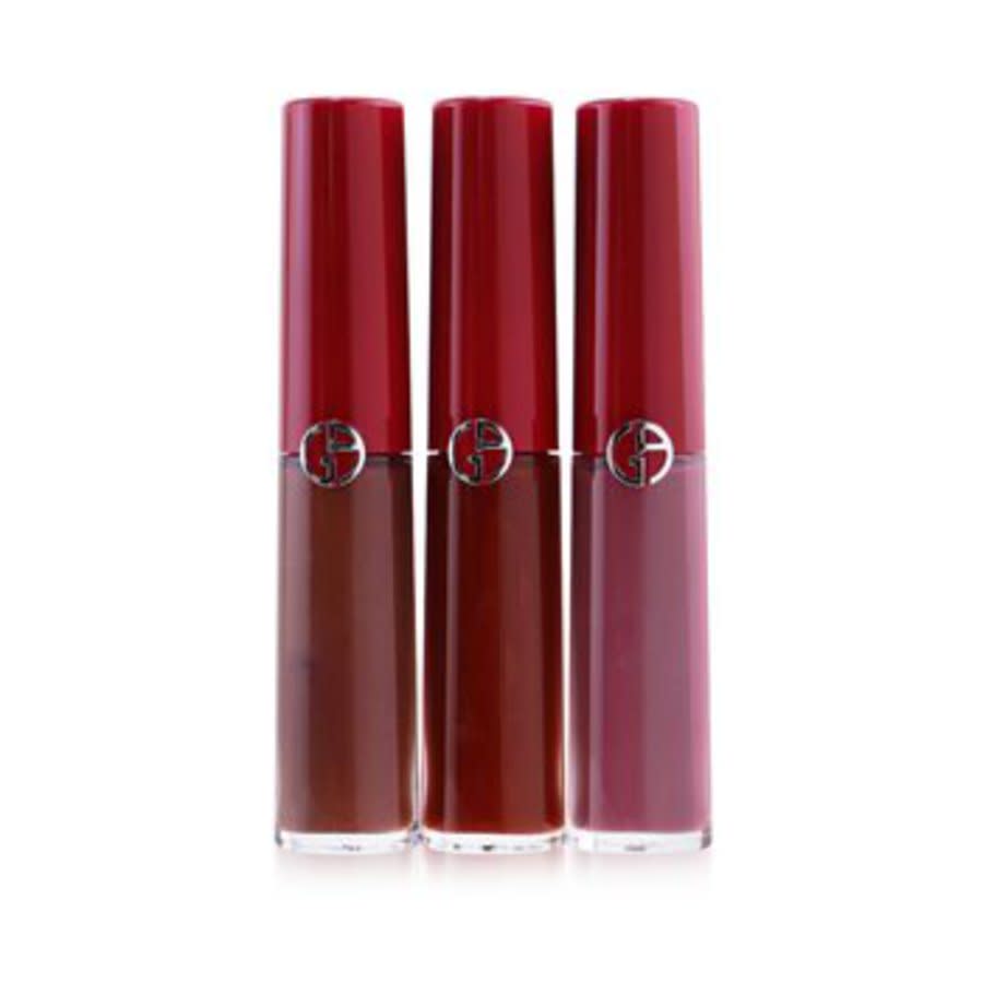 Giorgio Armani - Lip Maestro Intense Velvet Color Set (3x Mini Liquid Lipstick) In N,a