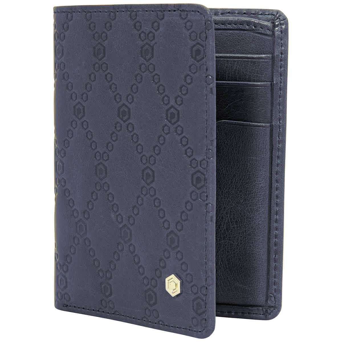 Picasso And Co Vertical Wallet- Navy Blue