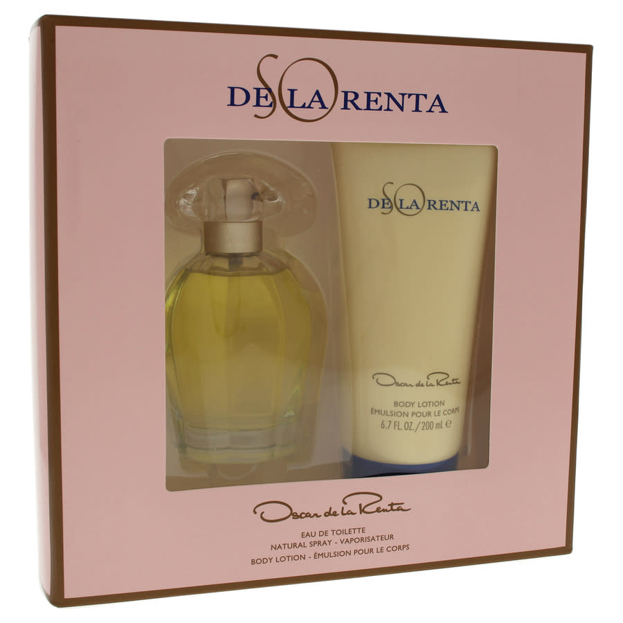 Oscar De La Renta So De La Renta By  For Women - 2 Pc Gift Set 3.4oz Edt Spray In N,a