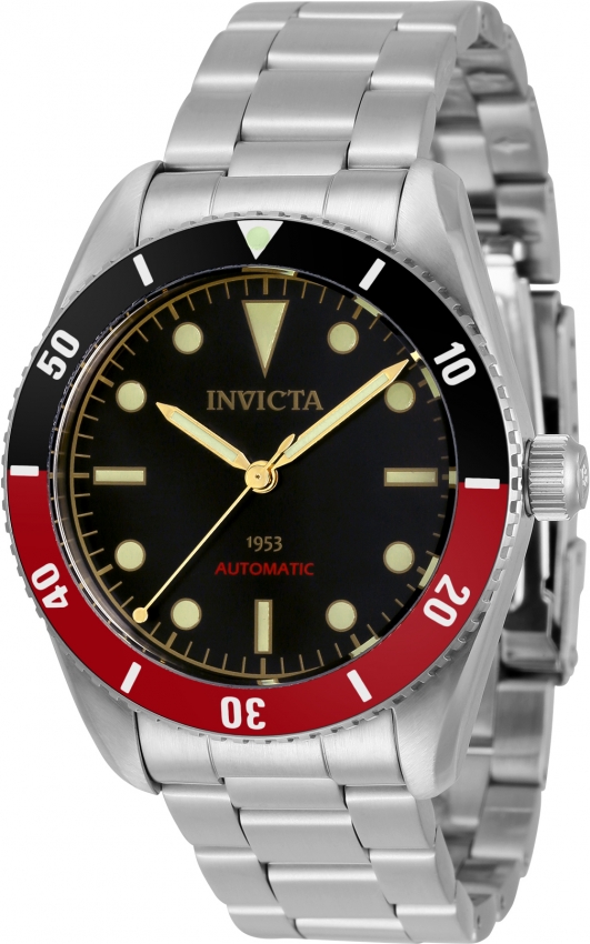 Invicta Pro Diver Black Dial Coke Bezel Mens Watch 34334 In Red   / Black / Gold Tone