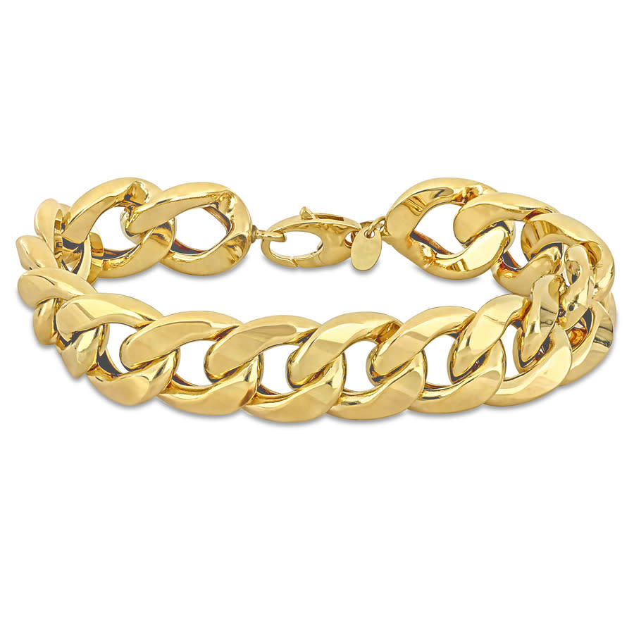 Amour Cuban Link Bracelet In 14k Yellow Gold - 8 In.