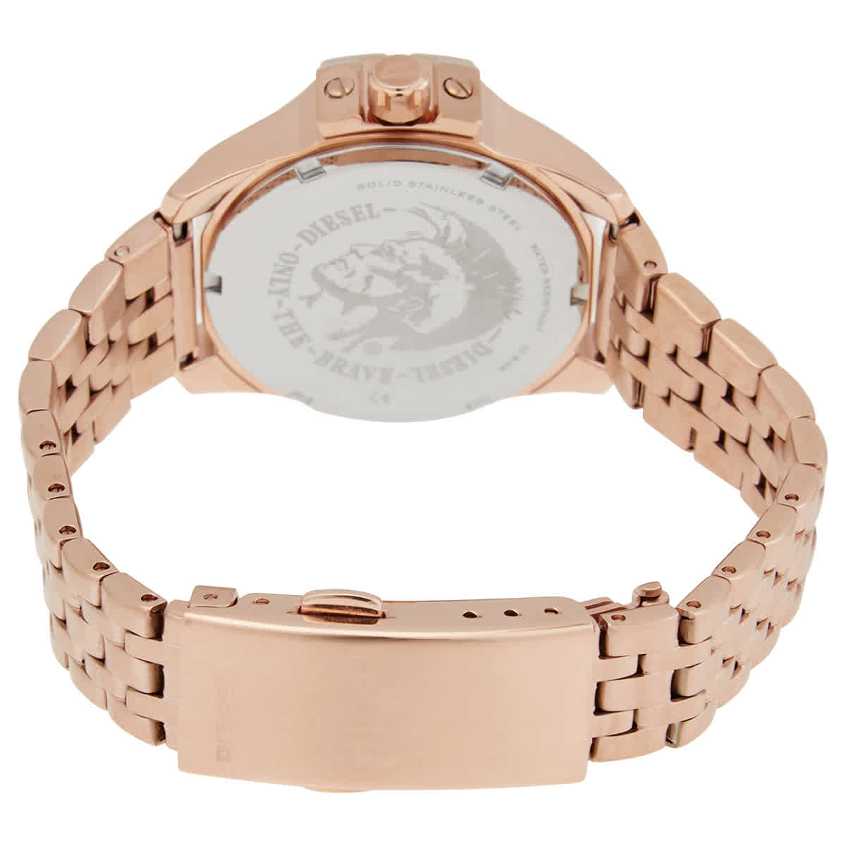 Diesel - Diesel Baby Chief Quartz Rose Gold Dial Ladies Watch DZ5