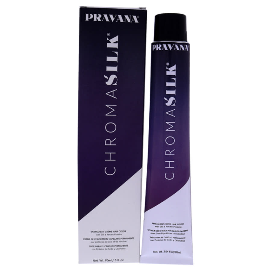 Pravana Chromasilk Creme Hair Color - 4.56 Mahogany Red Brown By  For Unisex - 3 oz Hair Color