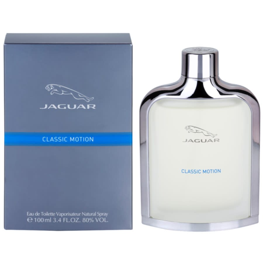 Jaguar Mens Classic Motion Edt Spray 3.4 oz Fragrances 7640111505310 In Black / White