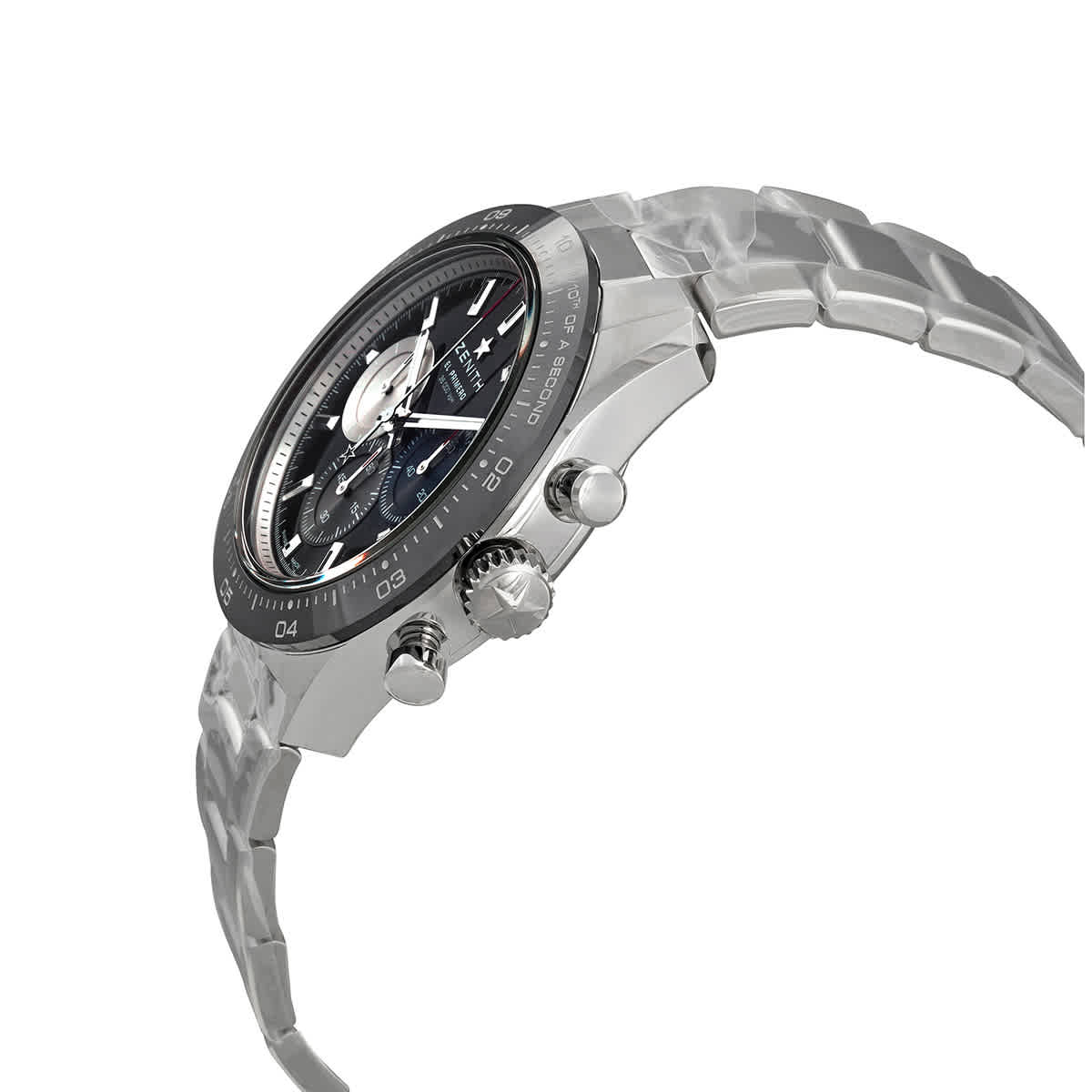 Zenith El Primero Chronomaster Sport Chronograph Automatic Black Dial Men's  Watch 03.3100.3600/21.M3100 - Watches, El Primero - Jomashop