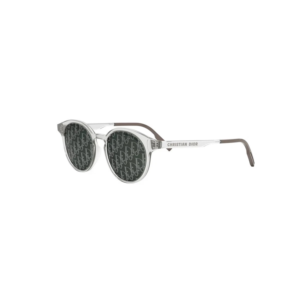 Dior DIORIDER Smoke Mirror Log Round Mens Sunglasses DM40157F 20C 51