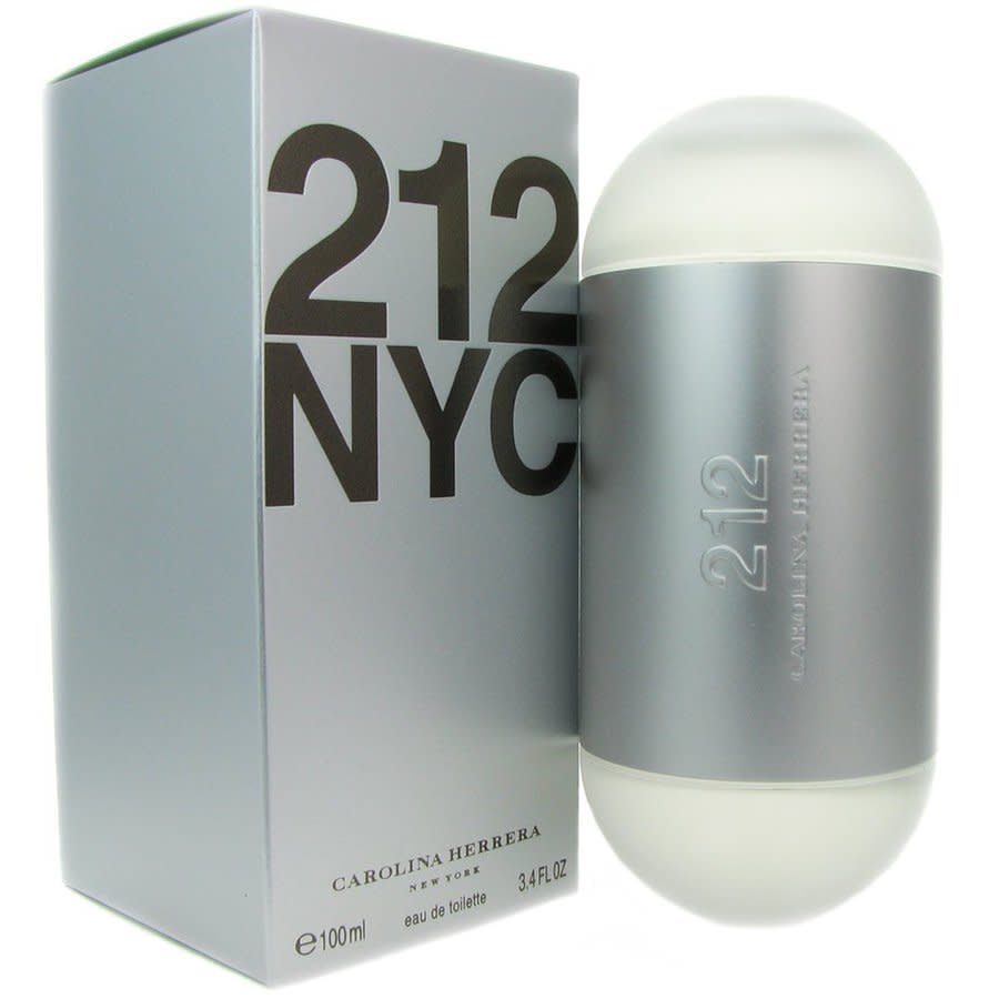 Carolina Herrera 212 Nyc /  Edt Spray 3.4 oz (w) In Black,white
