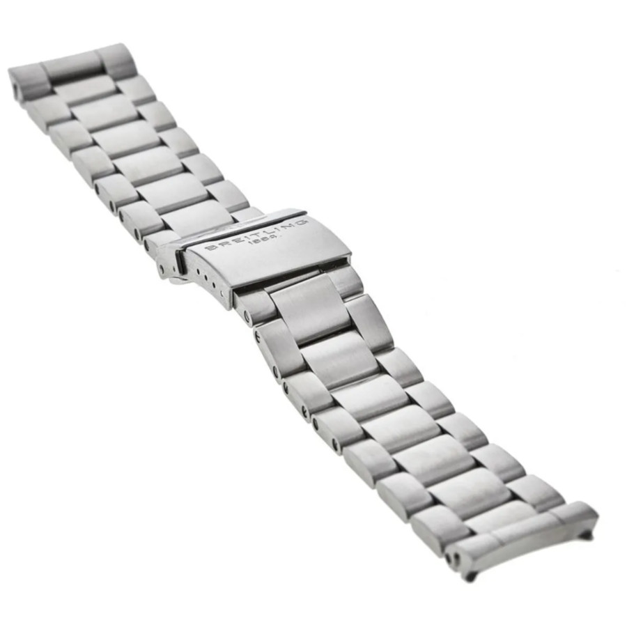 Breitling Steel Professional Iii Brushed 16mm Watch Band 175a In N/a