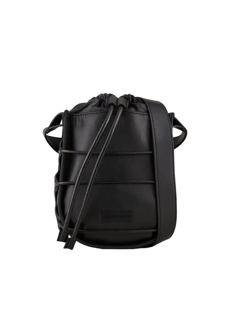 Emporio Armani Black Nylon Crossbody Bag