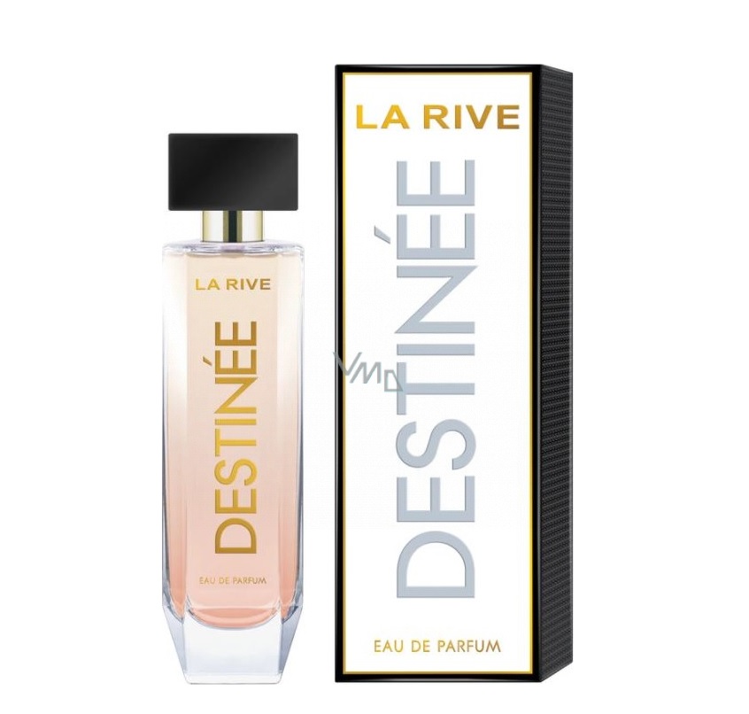 La Rive Destinee Eau De Parfum Spray 3 oz (90 Ml) In Black / Orange