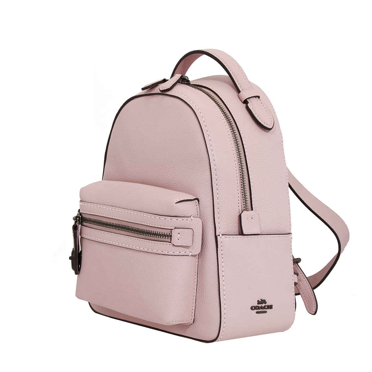 coach campus backpack with rivets
