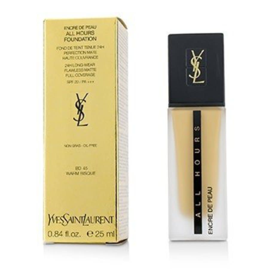 Saint Laurent - All Hours Foundation Spf 20 - # Bd45 Warm Bisque 25ml/0.84oz In N,a