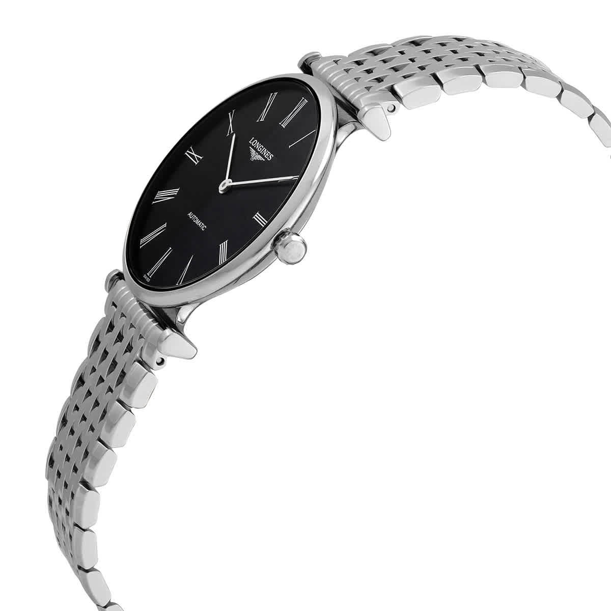 Shop Longines La Grande Classique Automatic Men's Watch L49084516 In Black
