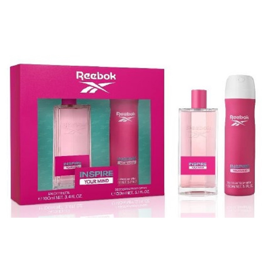 Reebok Ladies Inspire Your Mind 2pc Gift Set Fragrances 8436581946253 In N/a