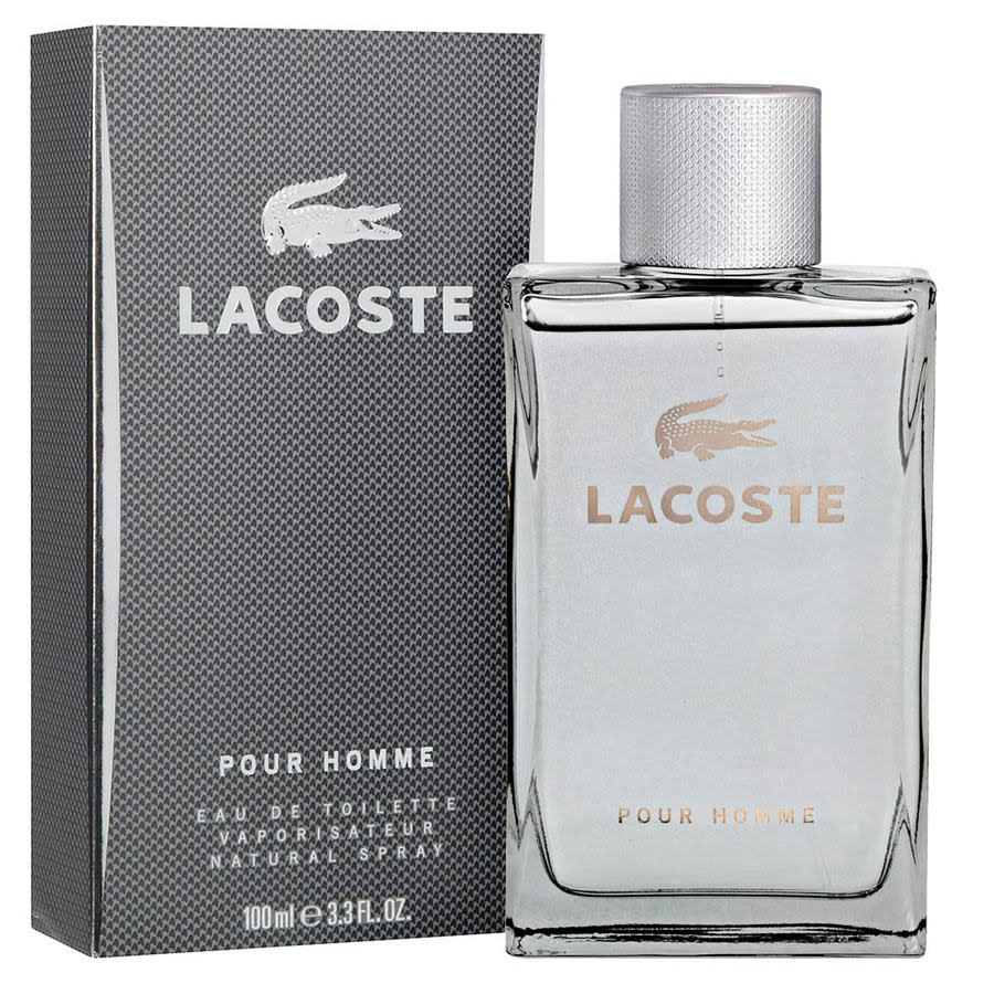 Lacoste Pour Homme /  Edt Spray (grey) 3.3 oz (m) In Apple / Pink