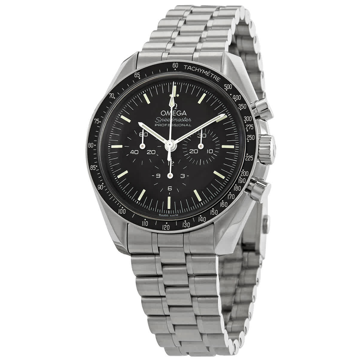 Omega Chronograph Hand Wind Watch 310.30.42.50.01.001 In Black