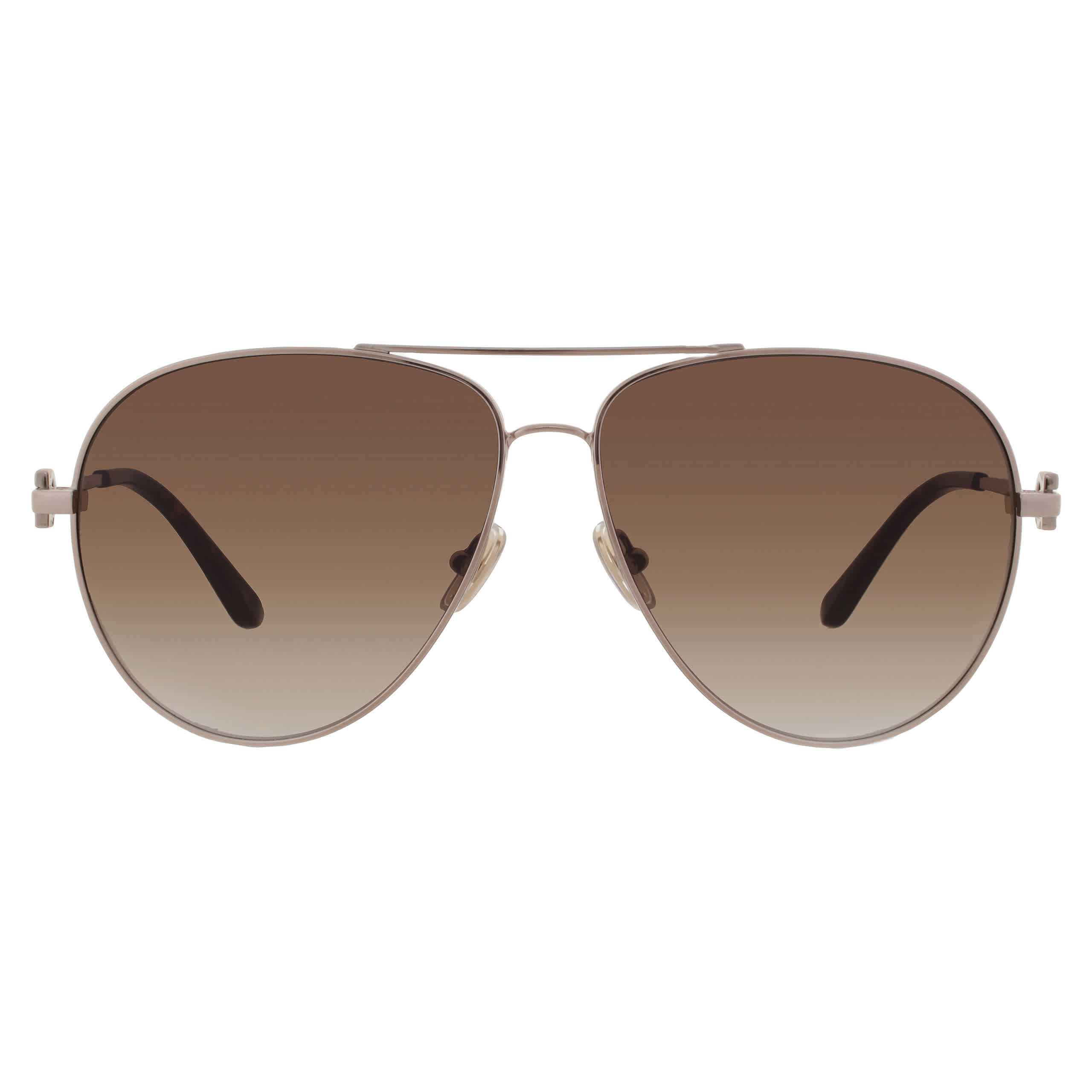 Ferragamo Brown Gradient Pilot Mens Sunglasses SF269S 718 61