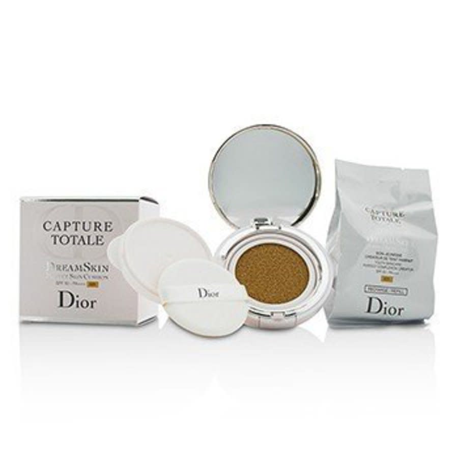 Dior - Capture Totale Dreamskin Perfect Skin Cushion Spf 50 With Extra Refill - # 025 2x15g/0.5oz In Blue