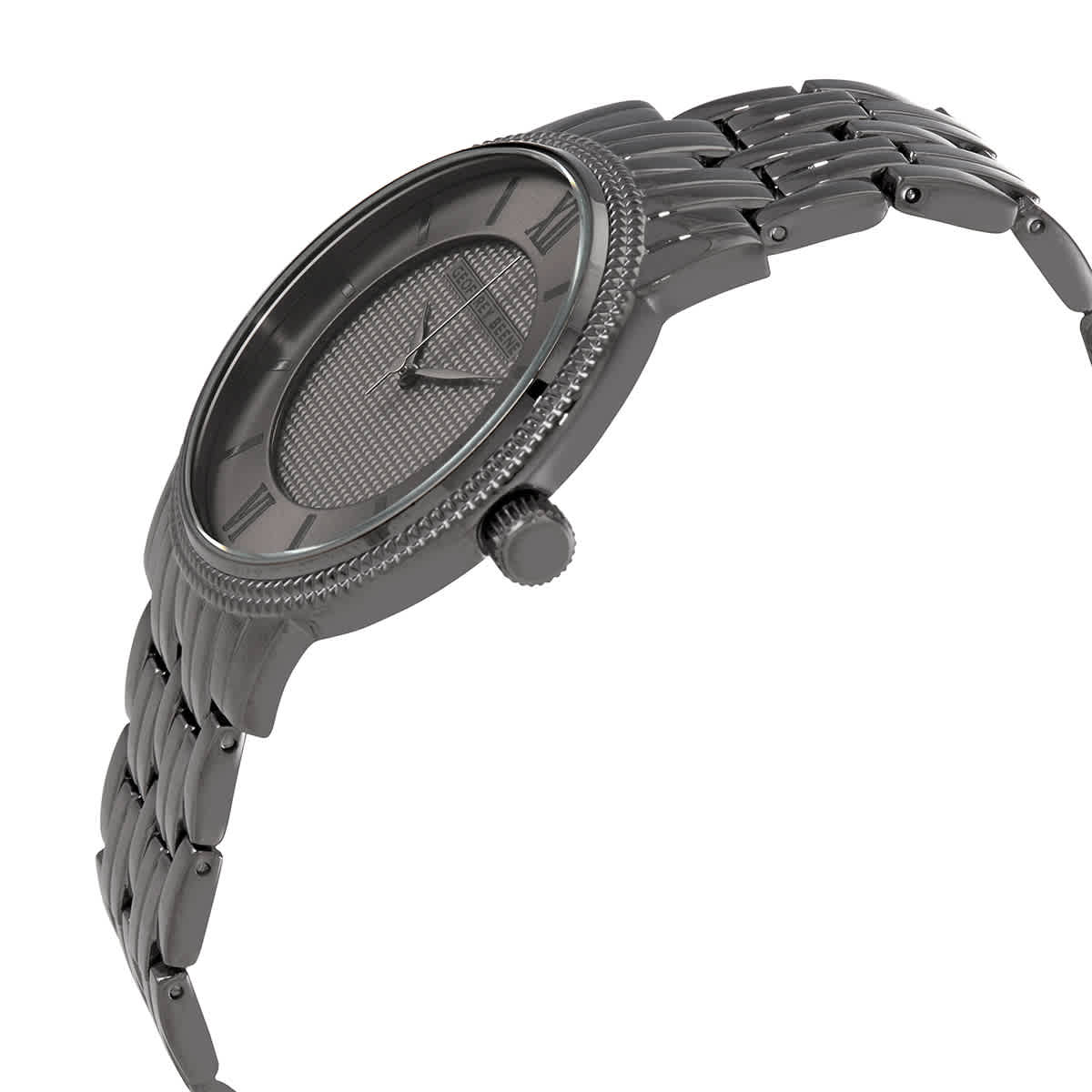 Geoffrey beene gunmetal watch discount