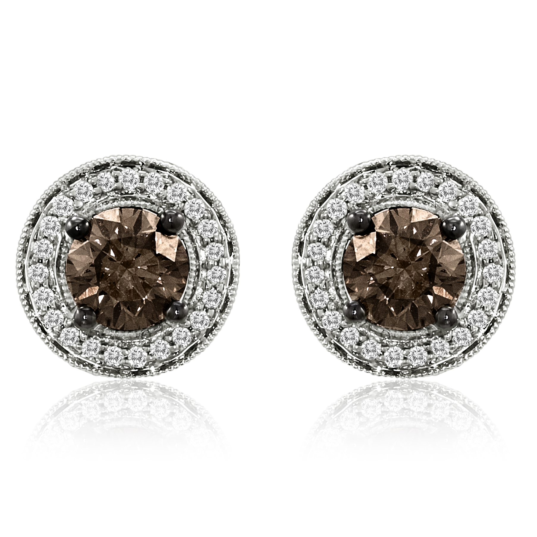 Le Vian Grand Sample Sale Earrings Chocolate Diamonds In Brown