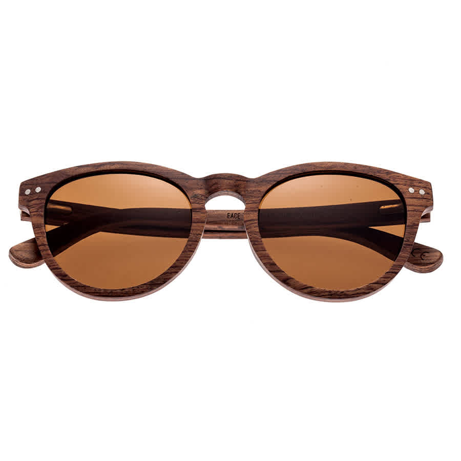 Earth Copacabana Wood Sunglasses In Red   / Brown / Spring