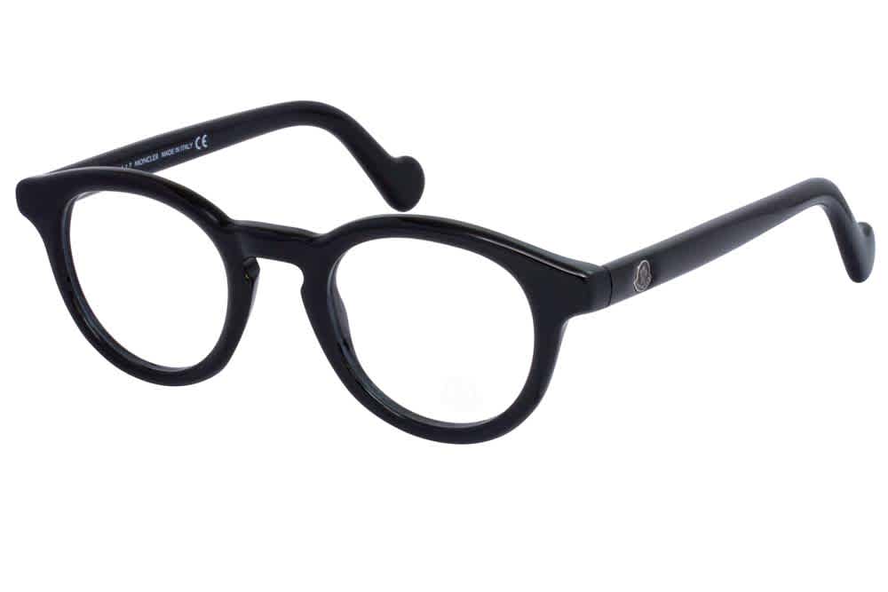 Ml5002 Demo Round Unisex Eyeglasses Ml5002 001 46 In Black