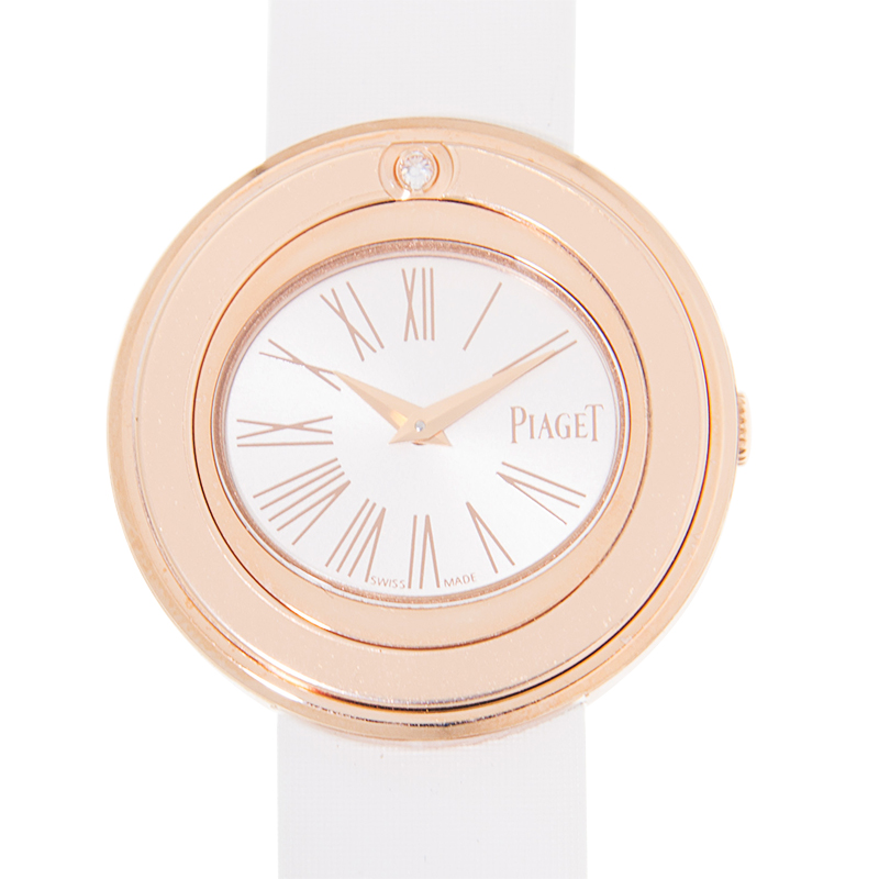 Piaget Possession Silver Dial Ladies 18k Rose Gold Watch G0a41084 In Gold / Gold Tone / Rose / Rose Gold / Rose Gold Tone / Silver / White