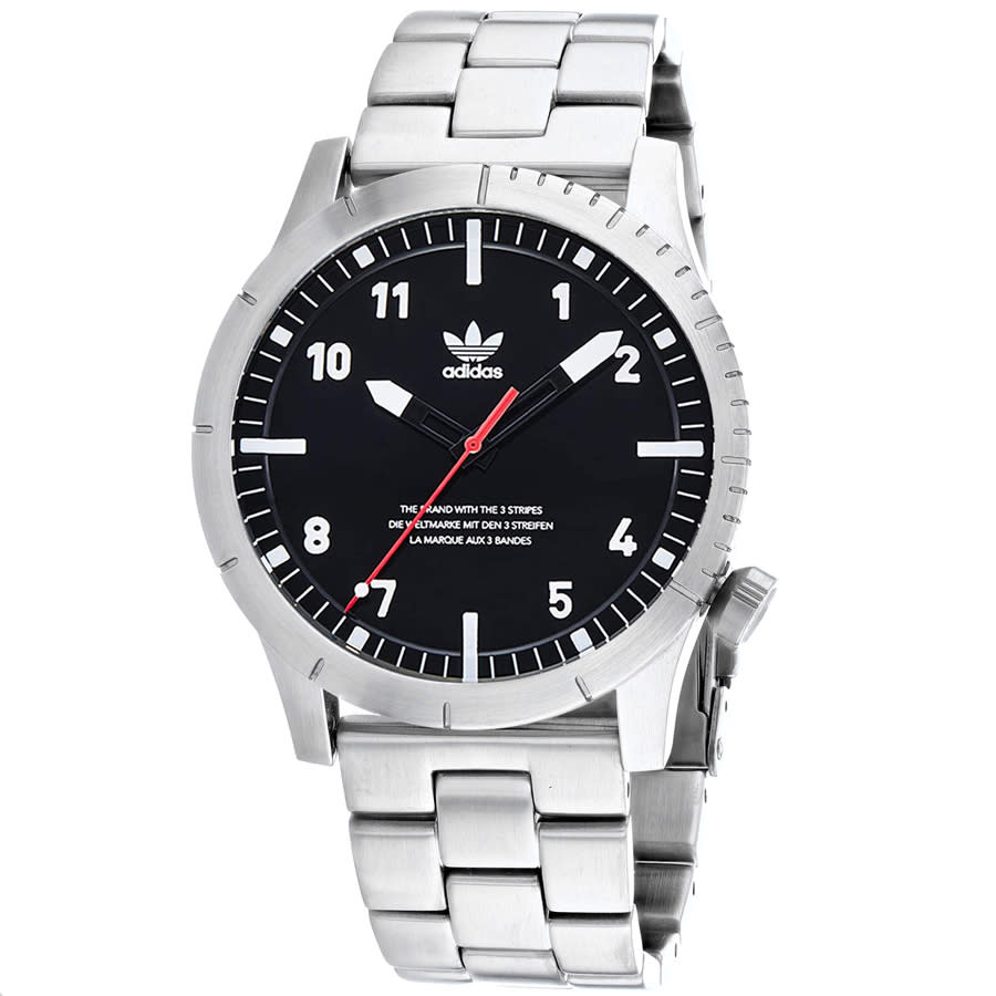 ADIDAS ORIGINALS ADIDAS CYPHER M1 QUARTZ BLACK DIAL MEN'S WATCH Z03-625