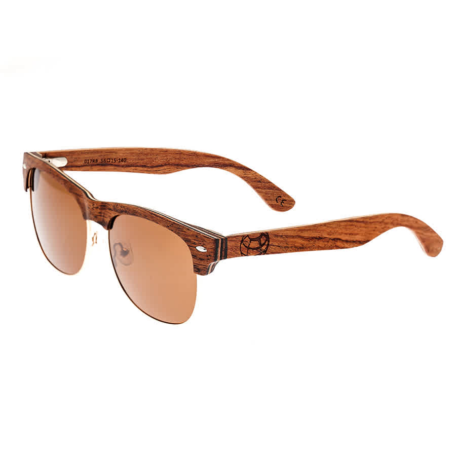 Earth Moonstone Wood Sunglasses In Beige,brown,green,pink