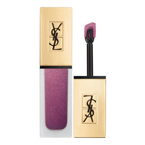 Saint Laurent Tatouage Couture The Metallics Lip Gloss - 102 Iron Pink Spirit By Yves  For Women - 0.