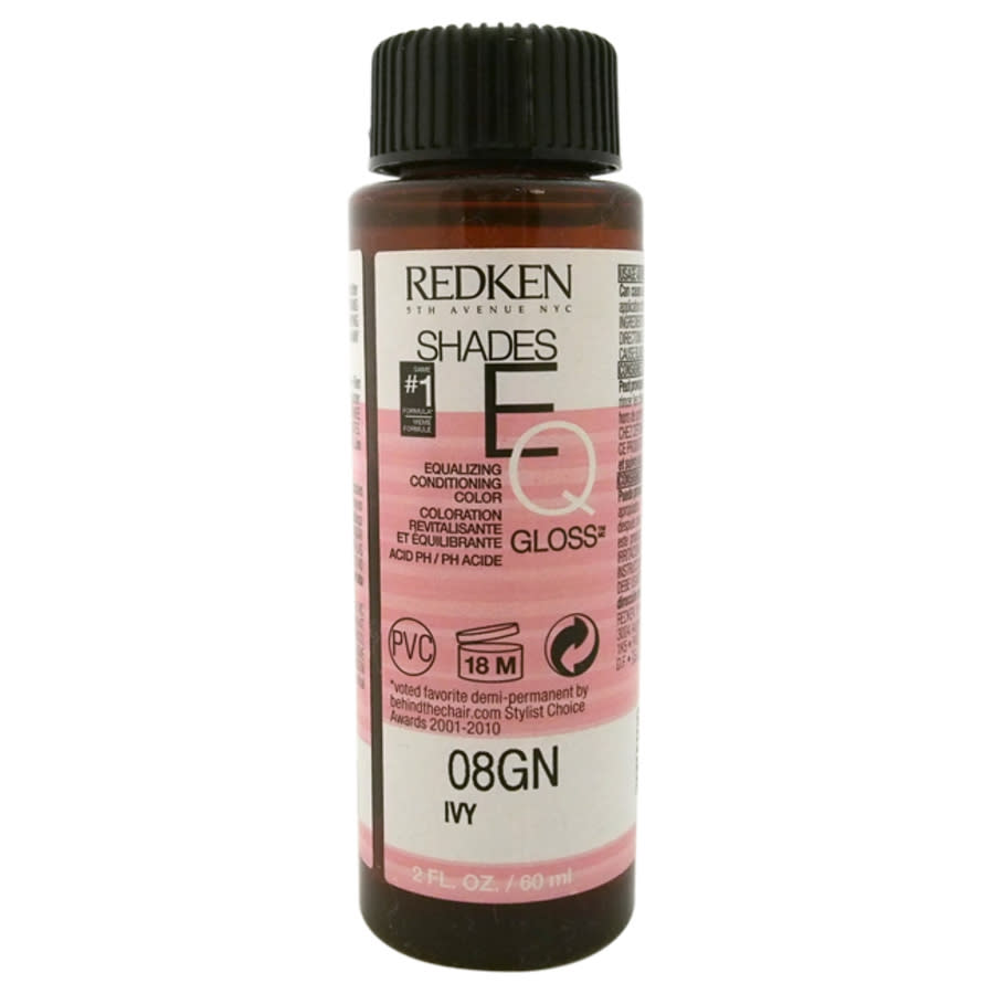 Redken Shades Eq Color Gloss 08gn - Ivy By  For Women - 2 oz Hair Color In N,a