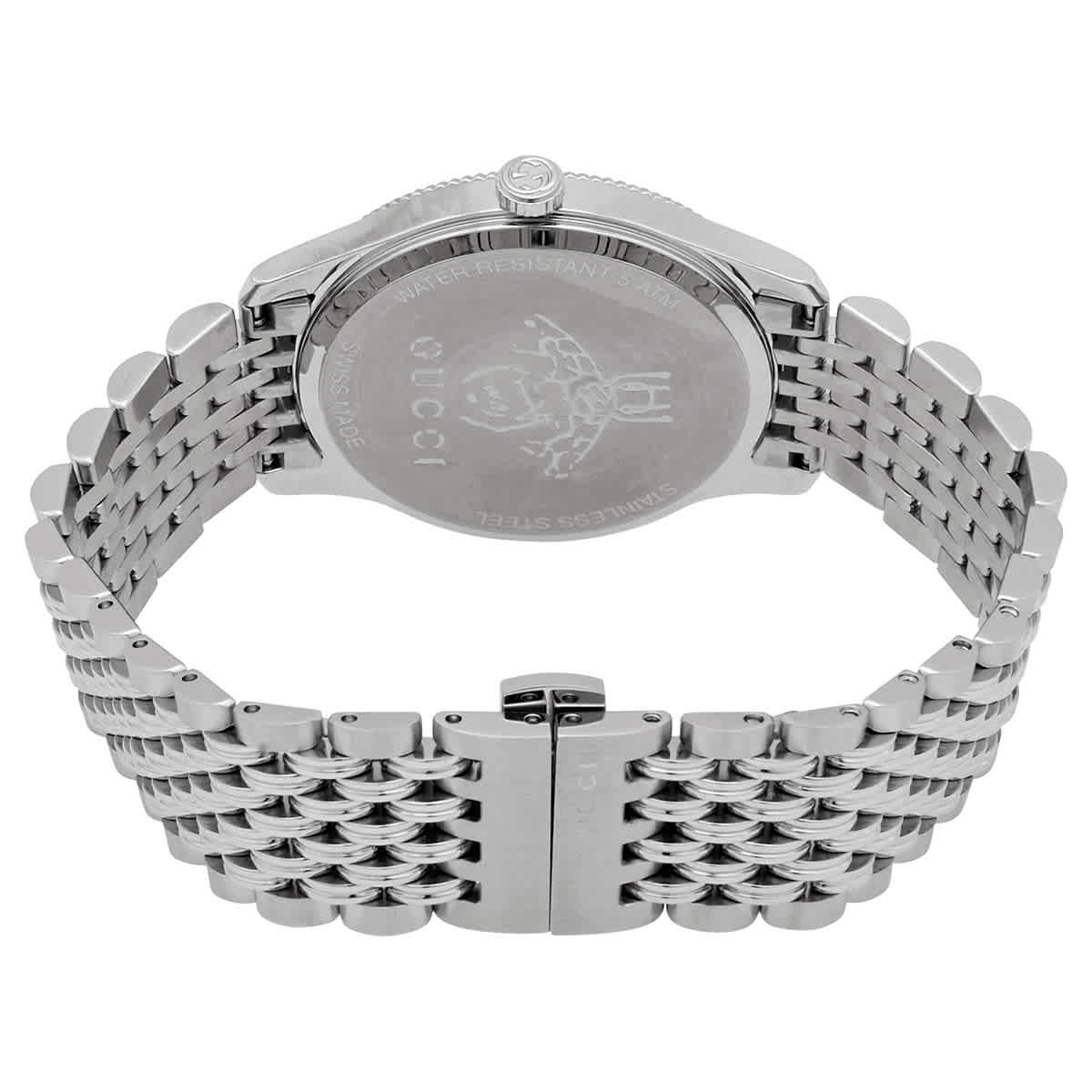 Shop Gucci G-timeless Quartz Silver Dial Ladies Watch Ya1264153