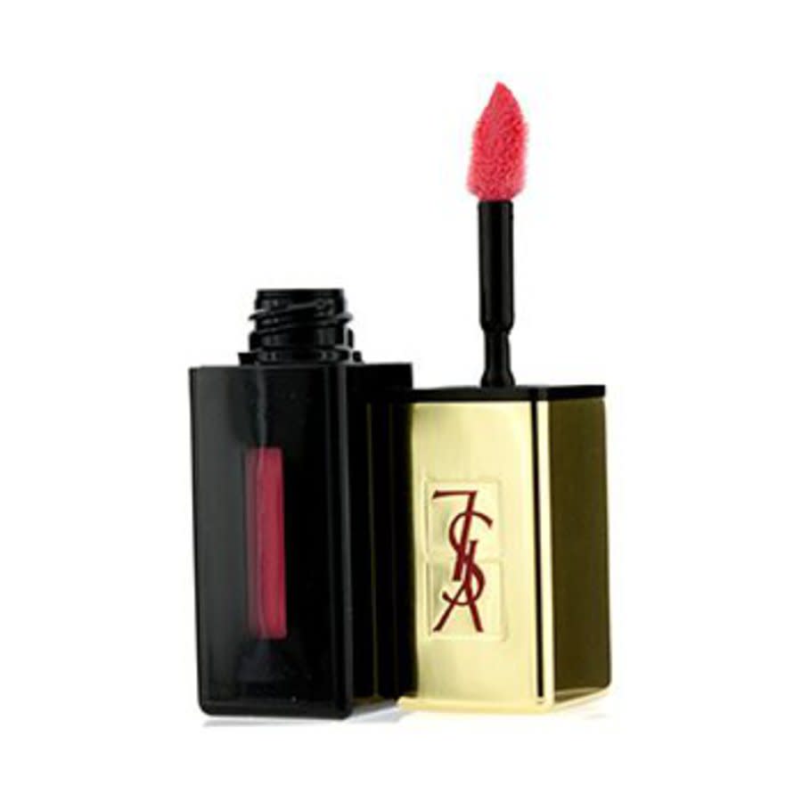 Ysl / Rouge Pur Couture Vernis A Levres Lip Gloss No.12 Corail Acrylic 0.2 oz (6 Ml) In N,a