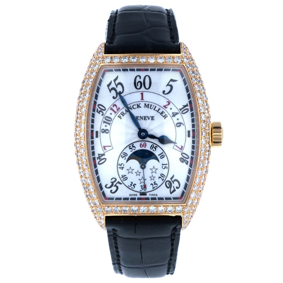 Franck Muller Cintree Curvex Automatic Diamond Silver Dial Unisex Watch 7880 H IR L D